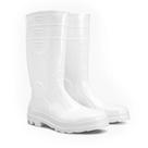 Bota Pvc Impermeável Branca Cano Longo Leve Vulcabrás