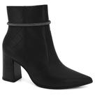Bota Ramarim Cano Curto com Strass - 2468102 Bota Ramarim Cano Curto com Strass - 2468102
