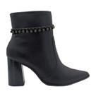 Bota Ramarim Cano Curto Feminina com Strass 24-58104