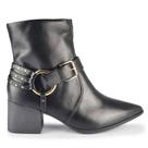 Bota Ramarim Cano Curto - Feminina - Preto