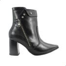 Bota Ramarim Cano Curto Preta