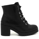 Bota Ramarim Coturno Ankle Boot Salto Bloco Feminina 2450105 Bota Ramarim Coturno Ankle Boot Salto Bloco Feminina 2450105