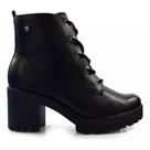 Bota ramarim/ coturno - vest vegetal plus/preta salto alto -2456121