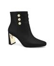 Bota Ramarim Rum Cano Baixo Salto Alto Preto