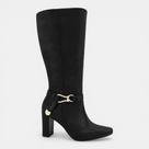 Bota Ramarim Total Comfort Cano Longo Preta