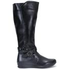 Bota Rasteira Cano Alto 71146 Mooncity Feminino