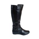 Bota Rasteira Cano Longo Mooncity Feminino