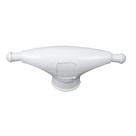 Bota Rubber Spreader Whitecap Pair de tamanho médio em branco