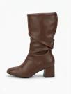 Bota salto bloco fem beira rio - 9076.112 napa strech Bota salto bloco fem beira rio - 9076.112 napa strech