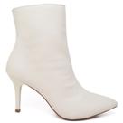 Bota Salto Fino Napa Off White