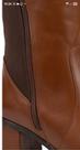 Bota salto quadrado cano longo feminino adulto Bota salto quadrado cano longo feminino adulto