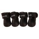 Bota Sapato de Cachorro Pet Botinha Impermeável Protetor Pata Patinha Silicone Antiderrapante Preto tamanhos:M