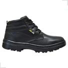 Bota Segurança Sapato em Couro Legítimo com CA EPI Bico PVC Trabalhe Confortável Bota Segurança Sapato em Couro Legítimo com CA EPI Bico PVC Trabalhe Confortável