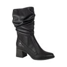 Bota Slouch Salto Bloco Médio Feminina Mississipi Preto 37 Bota Slouch Salto Bloco Médio Feminina Mississipi Preto 37