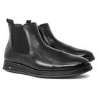 Bota Social Chelsea Jota Pe Air Bag Morgan Boot Couro Elástico Masculina Confortável
