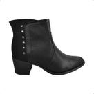 Bota Social Comfortflex Salto Robusto Conforto 92301