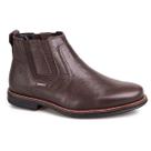 Bota Social Em Couro Rafarillo Super Lev Confort Masculino Adulto Ref 82004-00