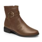 Bota Social Feminina Salto Bloco Titanium Mississipi J1582-0004