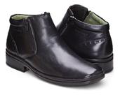 Bota Social Leve Couro De Carneiro Leveterapia 45903