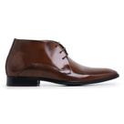 Bota Social Marrom Solado de Couro LS 34415 Bota Social Marrom Solado de Couro LS 34415