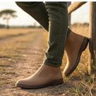 Bota Social Masculina Botina Em Couro Nobuck Botinha Solado Costurado Reforçada Forte 2520 Rato Bota Social Masculina Botina Em Couro Nobuck Botinha Solado Costurado Reforçada Forte 2520 Rato