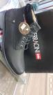 Bota solado Cross preto c/pintura.preto