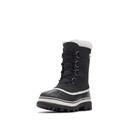 Bota Sorel Caribou impermeável preta/pedra - 7,5 EUA