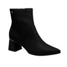 Bota Tanara Cano Curto - Feminina - Preto