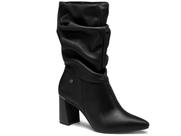 Bota Tanara T9563 Em Couro De Cano Médio Bota Tanara T9563 Em Couro De Cano Médio
