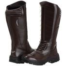 Bota Tática Force Militar Cano Longo Marrom Bombeiros Couro CA Tamanho: 40Cor:Marrom