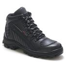 Bota Tênis Motociclista Masculina Couro Palmilha Gel Macia