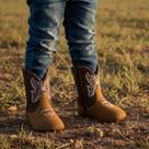Bota Texana Bebe Unissex Leve Macia Linha Baby Kapell