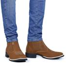 Bota Texana Bico Quadrado Rodeio Montaria Cano Curto