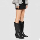 Bota Texana Cano Alto Feminina Western Country Salto Grosso