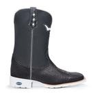 Bota Texana Cano Longo Cara de Boi Bico Quadrado Sola Branca Bota Texana Cano Longo Cara de Boi Bico Quadrado Sola Branca