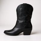 Bota Texana Country Couro Preto Dani Duran 93802 - 34 Bota Texana Country Couro Preto Dani Duran 93802 - 34