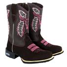 Bota Texana Country Infantil Bordada com Zíper Bota Texana Country Infantil Bordada com Zíper