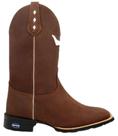 Bota Texana Country Masculina em Couro Cano Longo Bordado