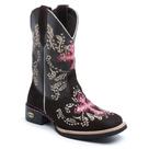 Bota Texana Em Couro Crucifixo Rosa Bota Texana Em Couro Crucifixo Rosa