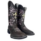 Bota Texana Feminina Big Bull Rosa Fossil/Marrom Ref:909 30 Bota Texana Feminina Big Bull Rosa Fossil/Marrom Ref:909 30