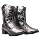 Bota Texana Feminina Chumbo Ana Castela Country Bota Texana Feminina Chumbo Ana Castela Country