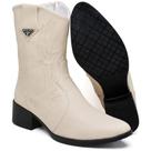 Bota Texana Feminina Country Cano Médio Vários Modelos