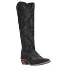 Bota Texana Feminina Preta com Detalhes Jácomo 38114