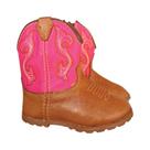 Bota texana infantil bebê couro legítimo macio zíper lateral Bota texana infantil bebê couro legítimo macio zíper lateral