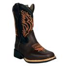 Bota Texana Infantil Bico Quadrado Café Mexicana Boots Top