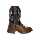 Bota Texana Infantil Country Couro Marrom Peão Kapell
