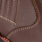 Bota Texana Infantil em Couro Marrom Modelo Chelsea Juvenil Bota Texana Infantil em Couro Marrom Modelo Chelsea Juvenil