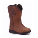 Bota Texana Infantil Fóssil Caramelo- Caminhos da Roça