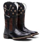 Bota Texana Masculina Americana Em Couro Ref. Americana Bota Texana Masculina Americana Em Couro Ref. Americana