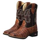 Bota Texana Masculina Couro Escamada Cano Alto Cowboy